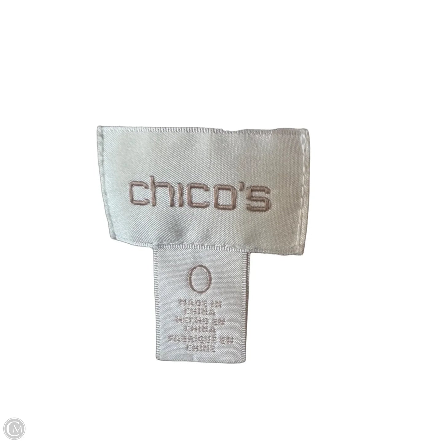 Blazer By Chicos In Gold, Size: S