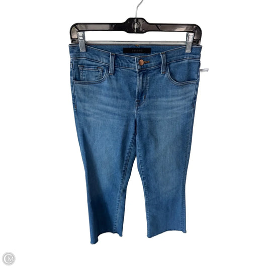 Jeans Straight By J Brand In Blue Denim, Size: 2