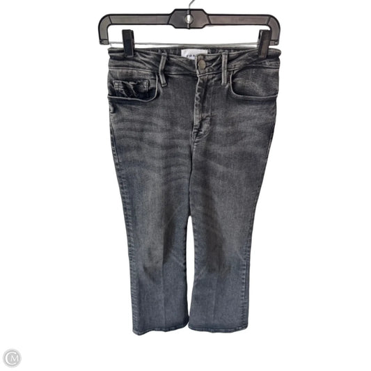 Jeans Boot Cut By Frame In Grey Denim, Size: 2