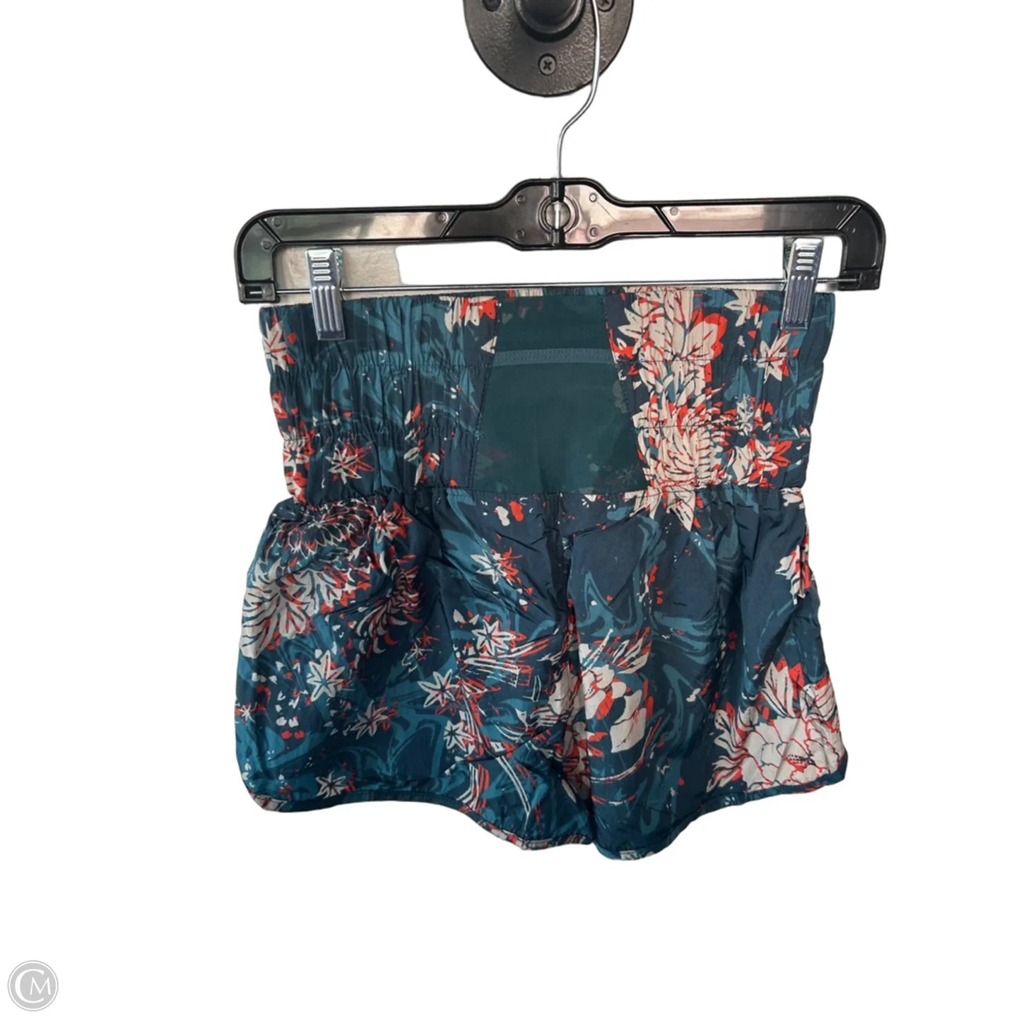 Athletic Shorts By Free People In Green & Orange, Size: 4