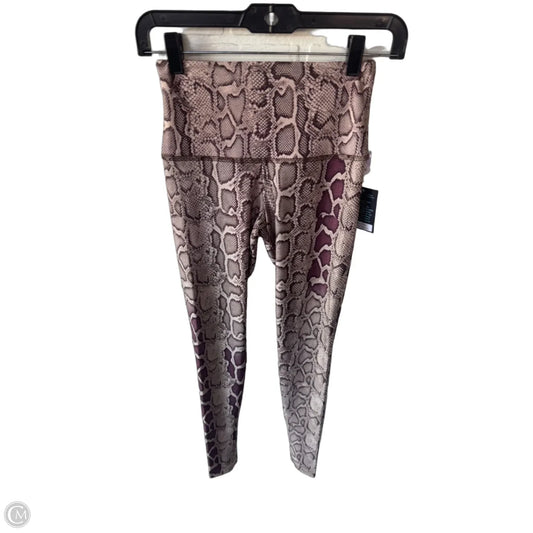 Athletic Leggings By Cmc In Snakeskin Print, Size: Xs