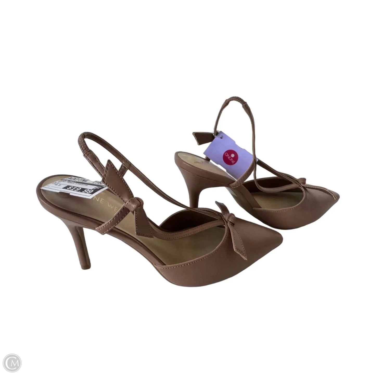Shoes Heels Stiletto By Nine West In Tan, Size: 8.5