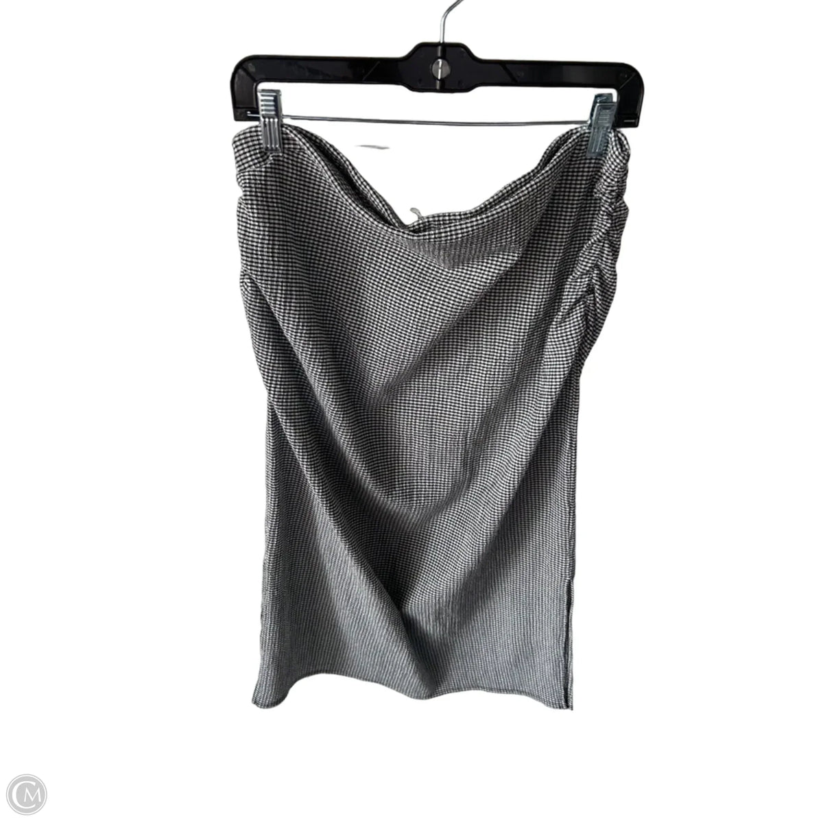 Skirt Midi By Halogen In Black & White, Size: 12
