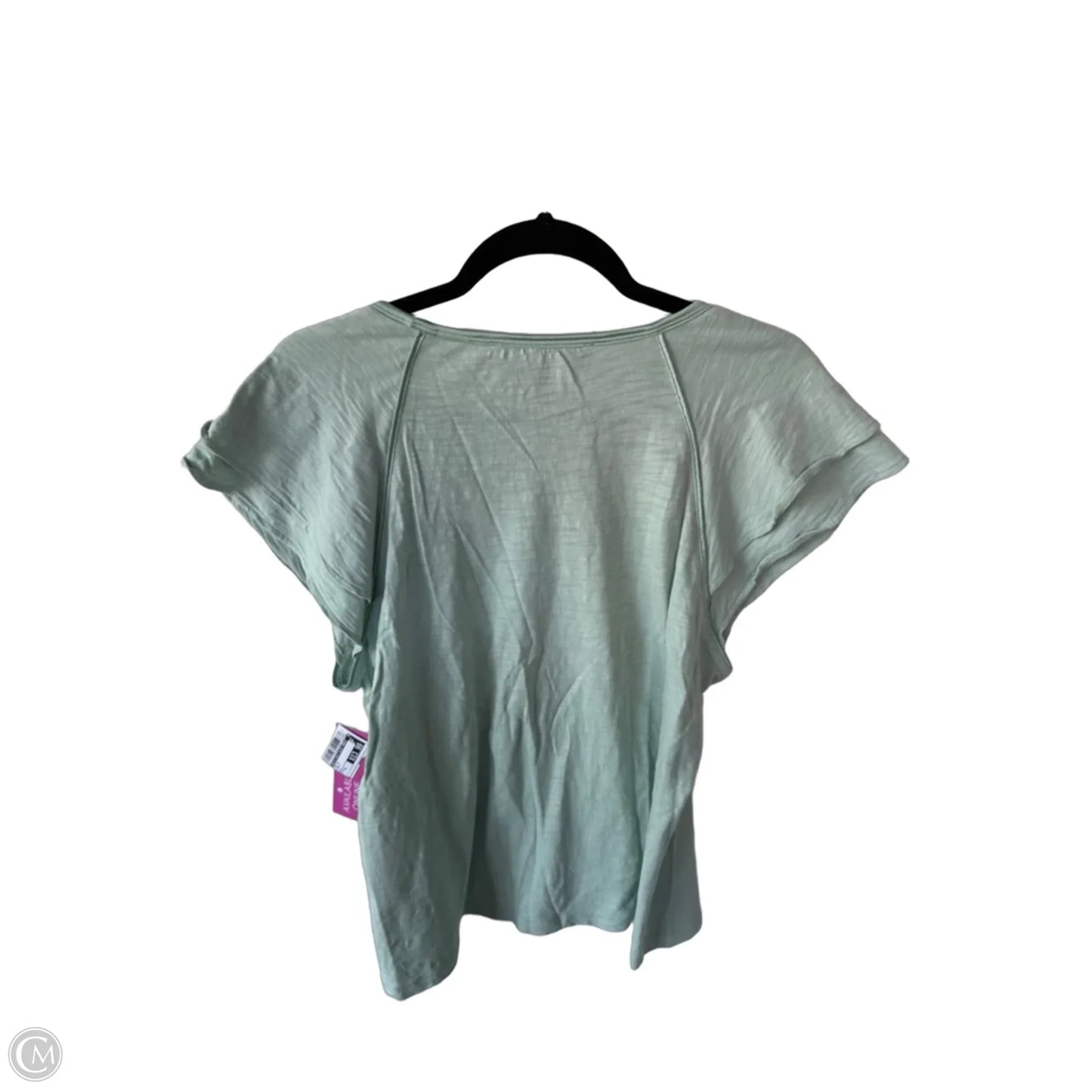 Top Short Sleeve By White House Black Market In Green, Size: Xl