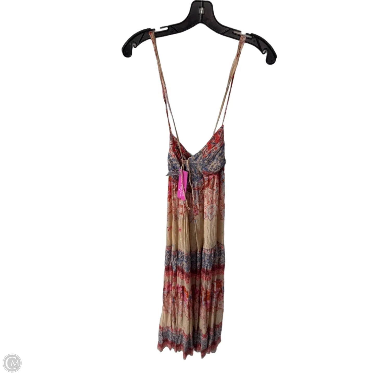 Dress Casual Maxi By Free People In Blue & Orange, Size: M