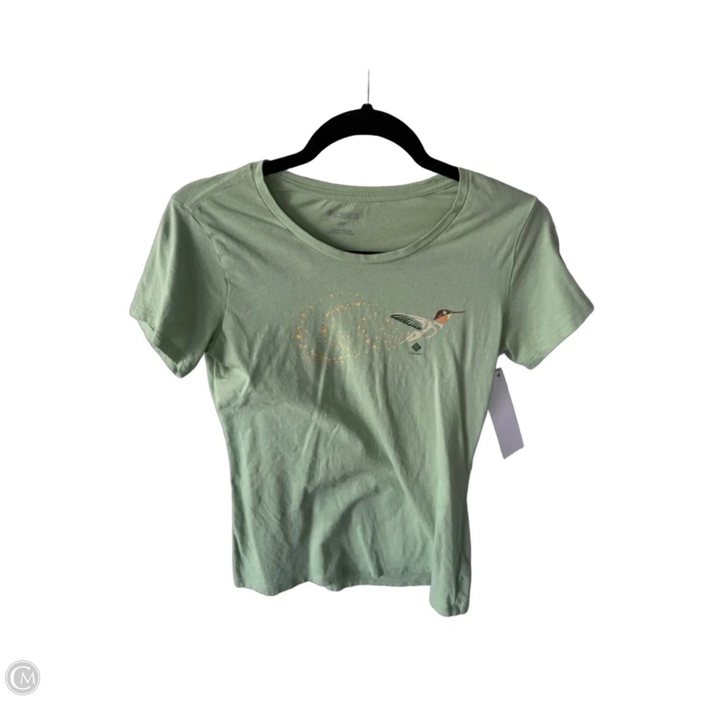 Top Short Sleeve Basic By Columbia In Green, Size: S