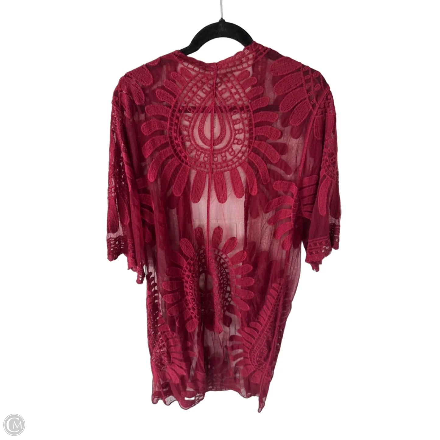 Kimono By Francesca’s In Red, Size: Osfm