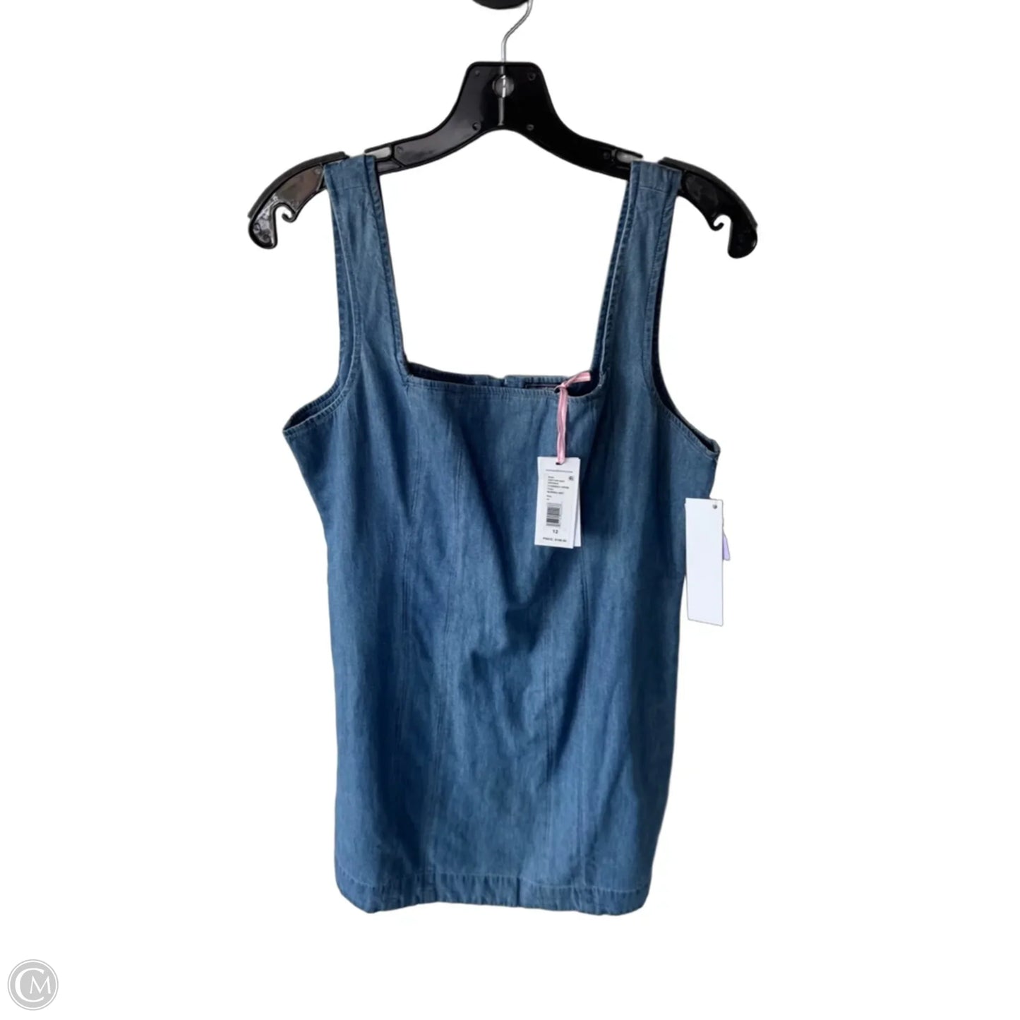 Dress Casual Short By Vineyard Vines In Blue Denim, Size: L