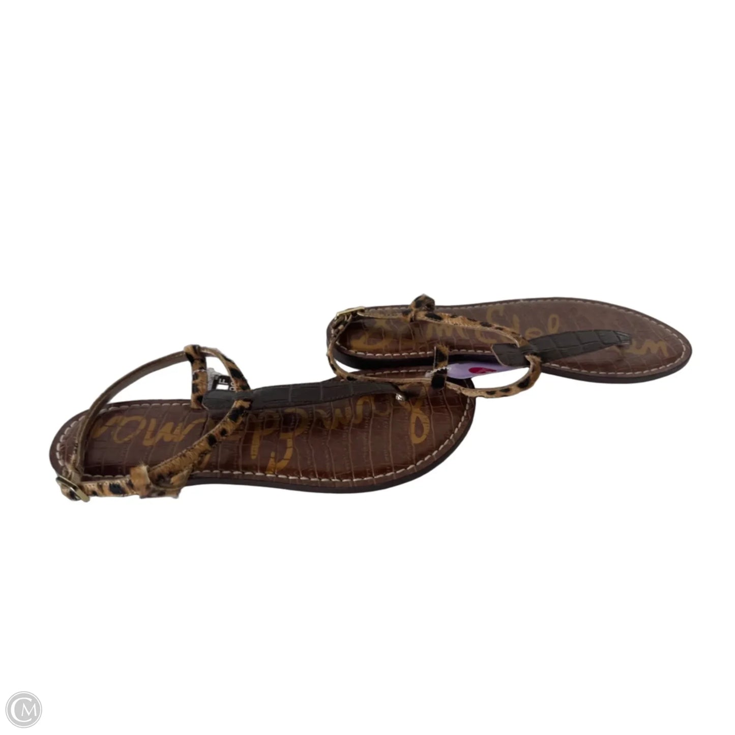Sandals Flats By Sam Edelman In Brown, Size: 8
