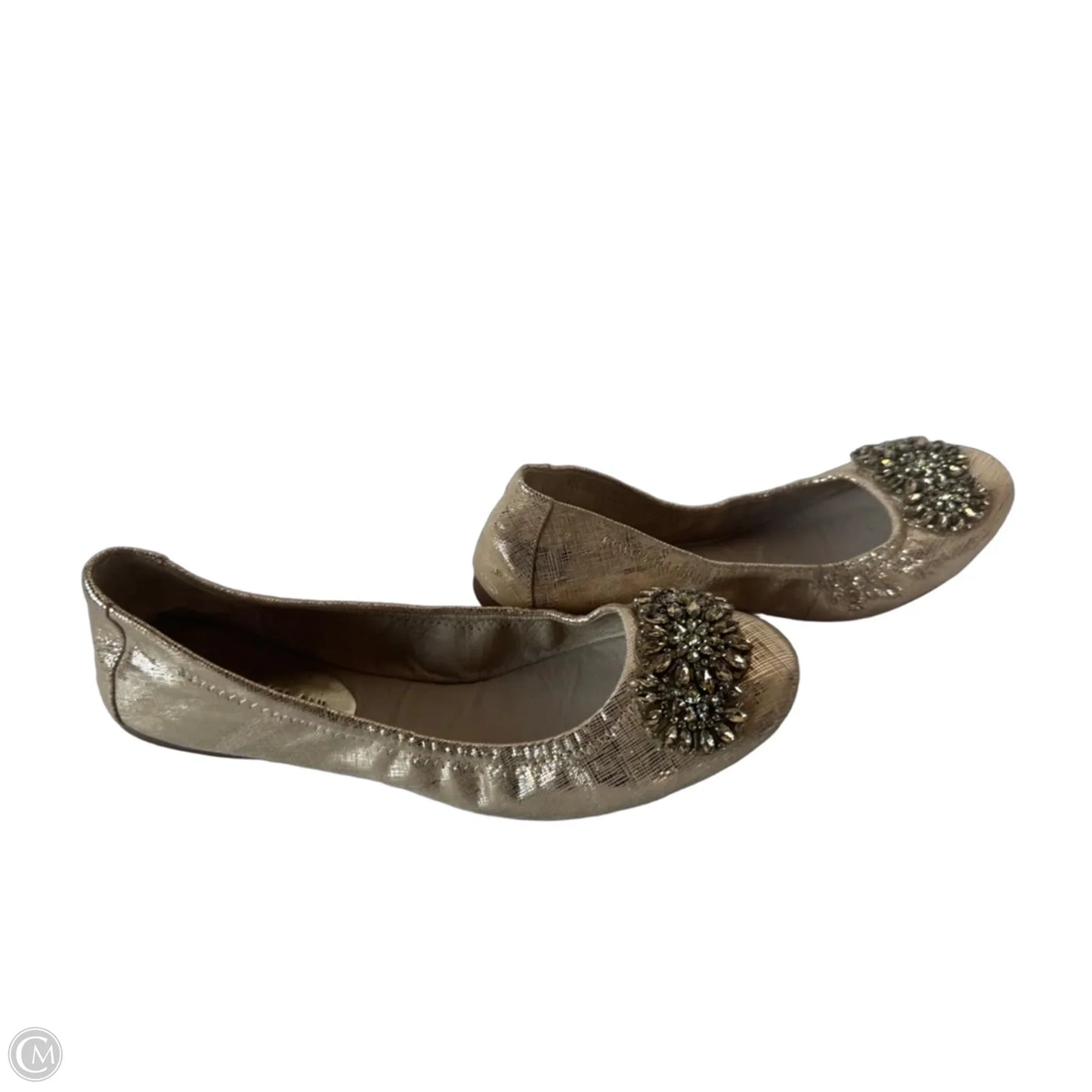 Shoes Flats By Antonio Melani In Gold, Size: 8.5