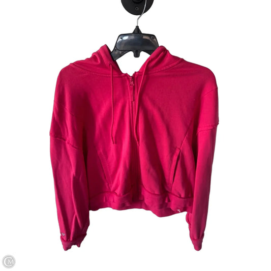 Sweatshirt Hoodie By Joy Lab In Pink, Size: M