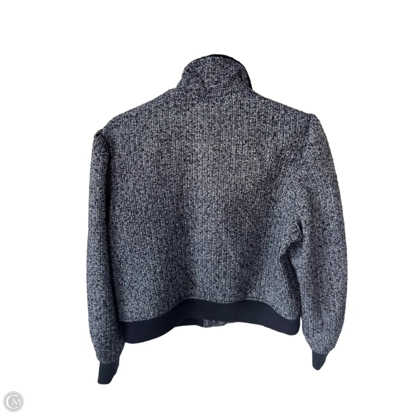 Jacket Other By Free Assembly In Blue & White, Size: L