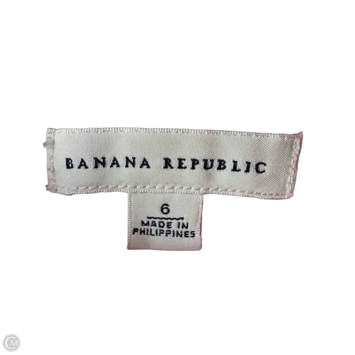 Skirt Mini & Short By Banana Republic In Cream & Pink, Size: 6