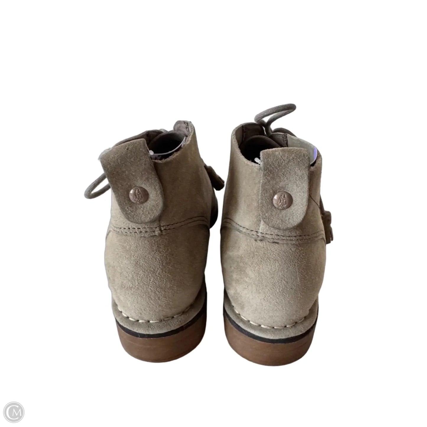 Boots Ankle Flats By Hush Puppies In Tan, Size: 6.5