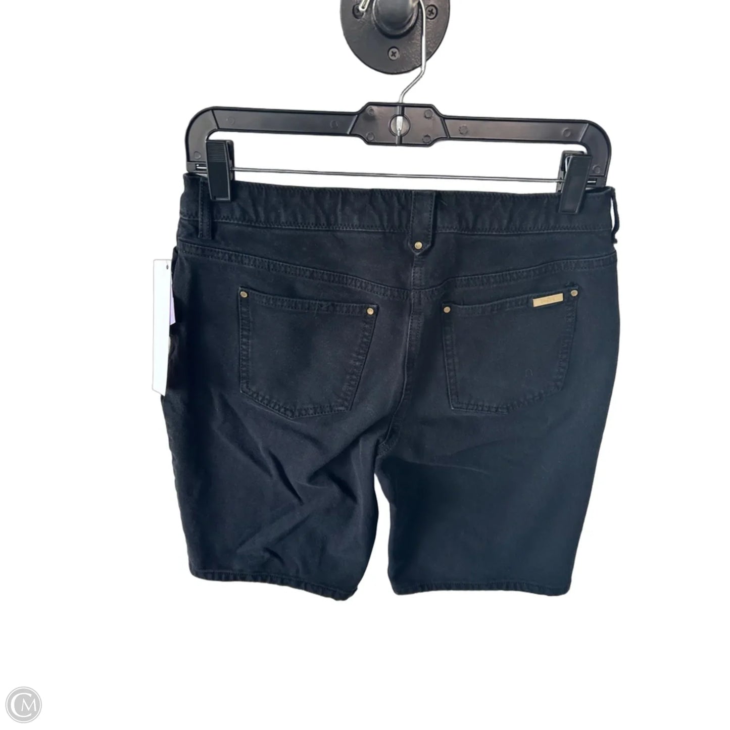 Shorts By Chicos In Black Denim, Size: 4