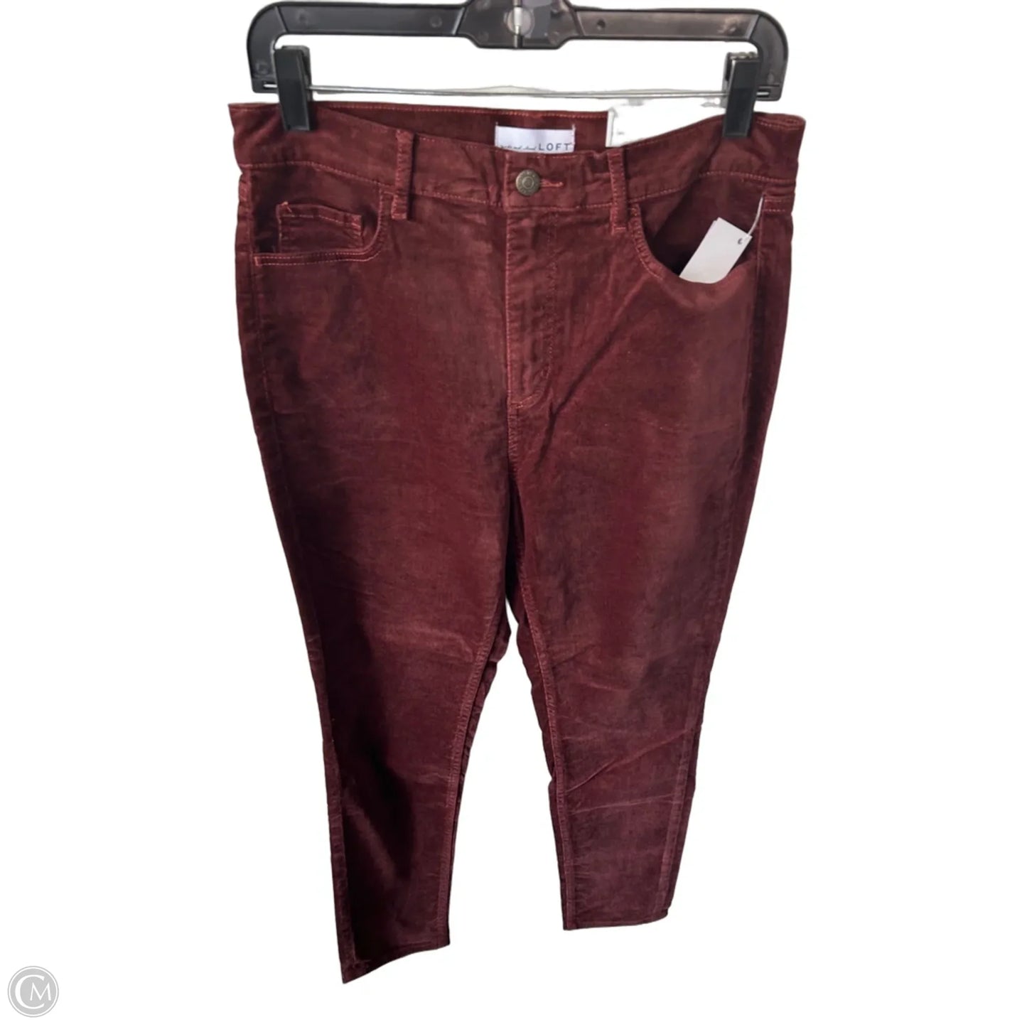 Pants Corduroy By Loft In Brown, Size: 10