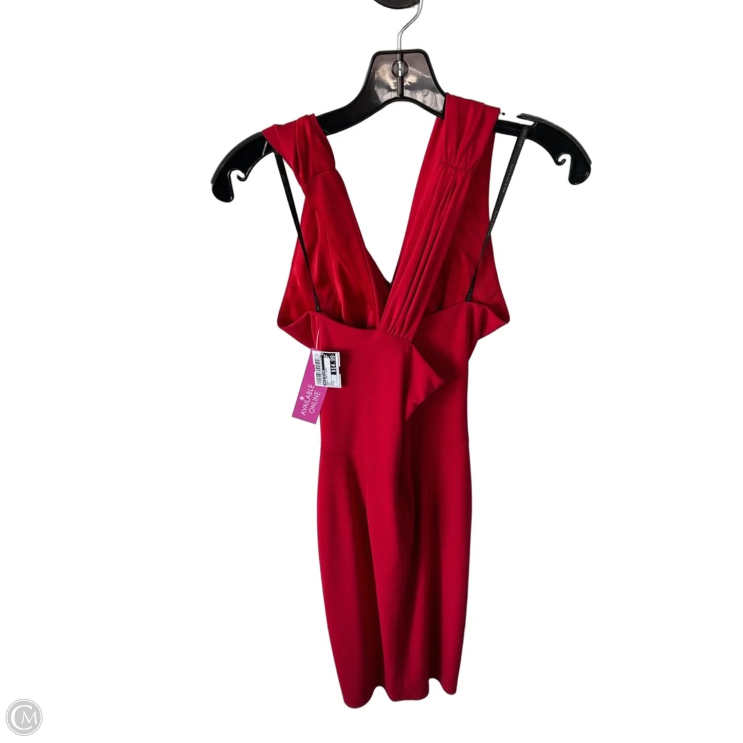 Dress Party Short By David Meister In Red, Size: S