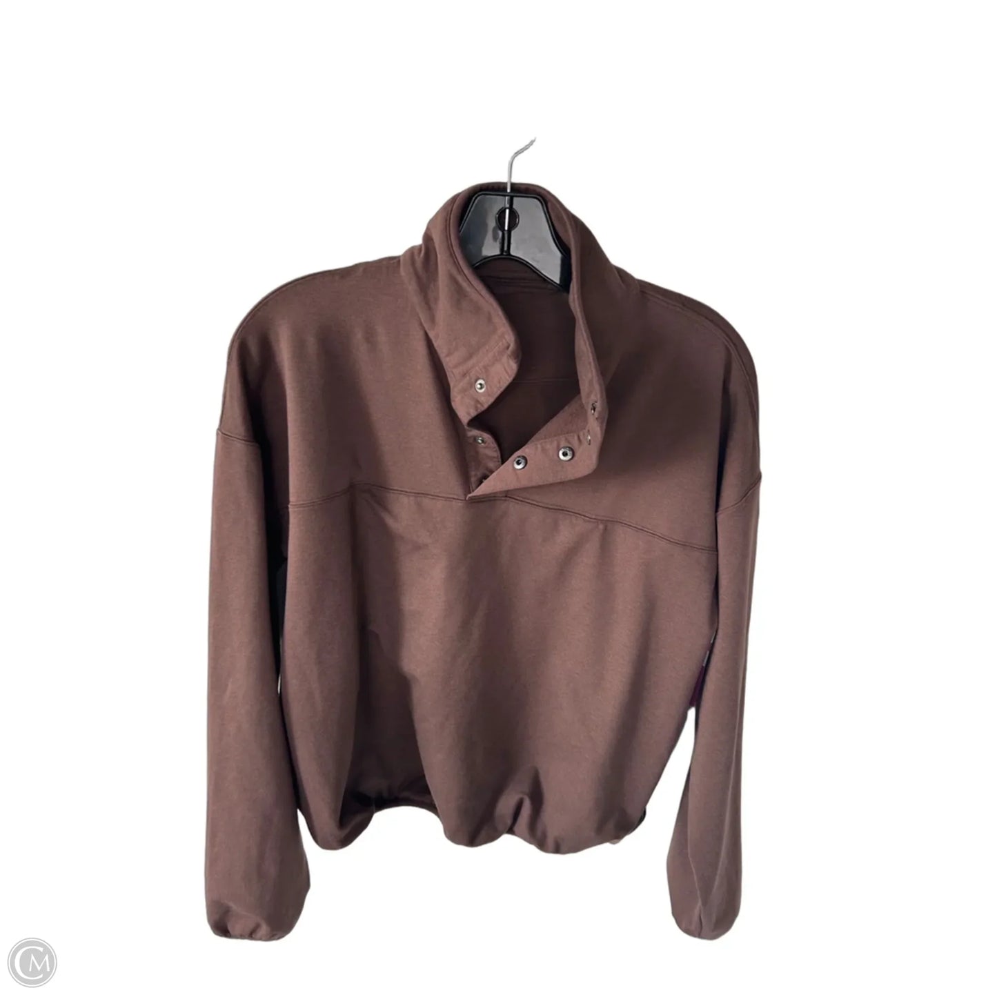 Sweatshirt Collar By Vuori In Brown, Size: S