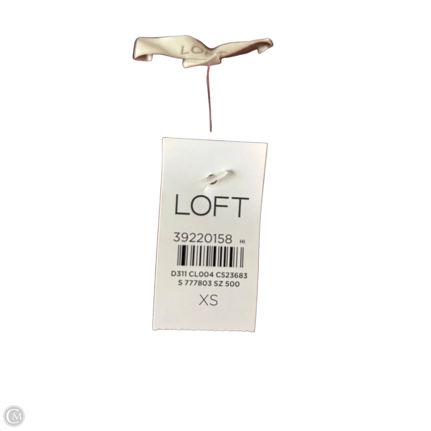 Top Long Sleeve By Loft In Pink, Size: Xs