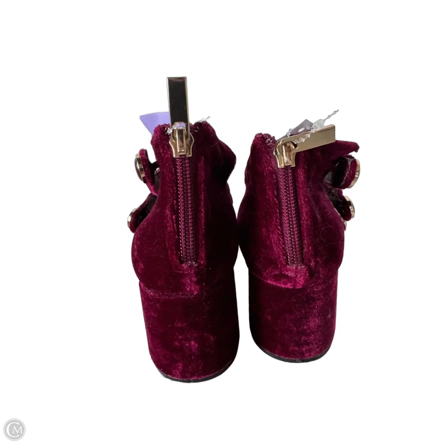 Shoes Heels Block By Clothes Mentor In Red, Size: 6.5