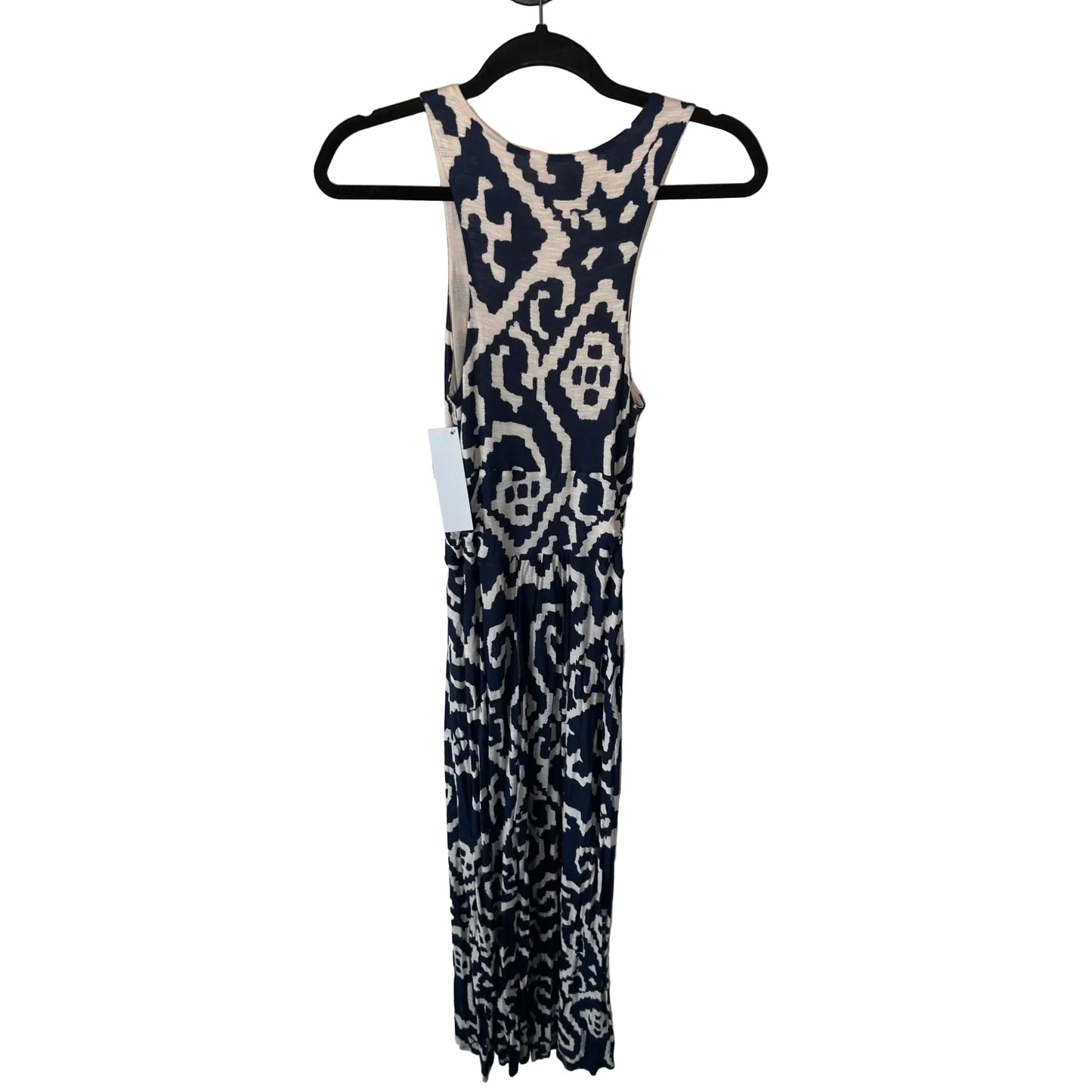 Dress Casual Maxi By Maeve In Blue & Tan, Size: Xs
