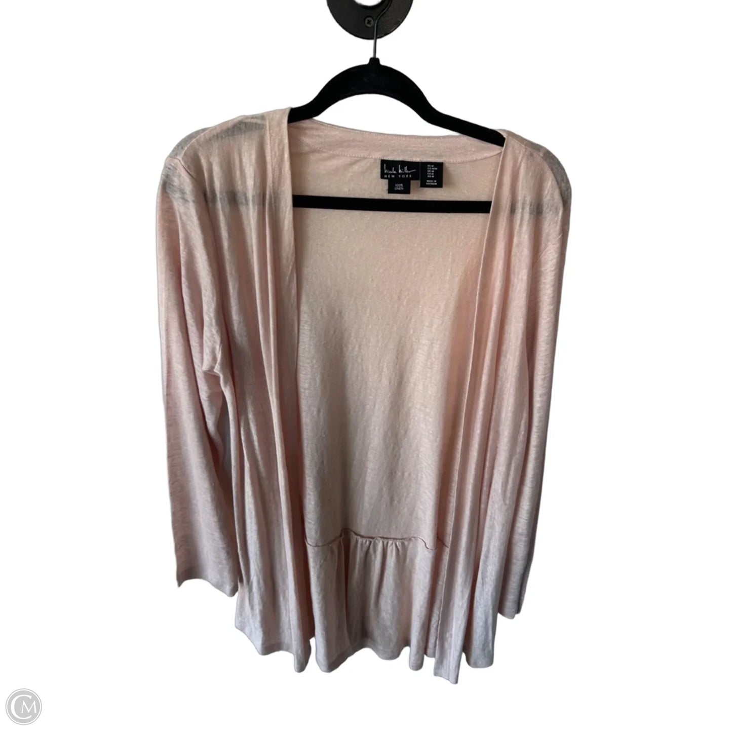 Cardigan By Nicole By Nicole Miller In Pink, Size: M