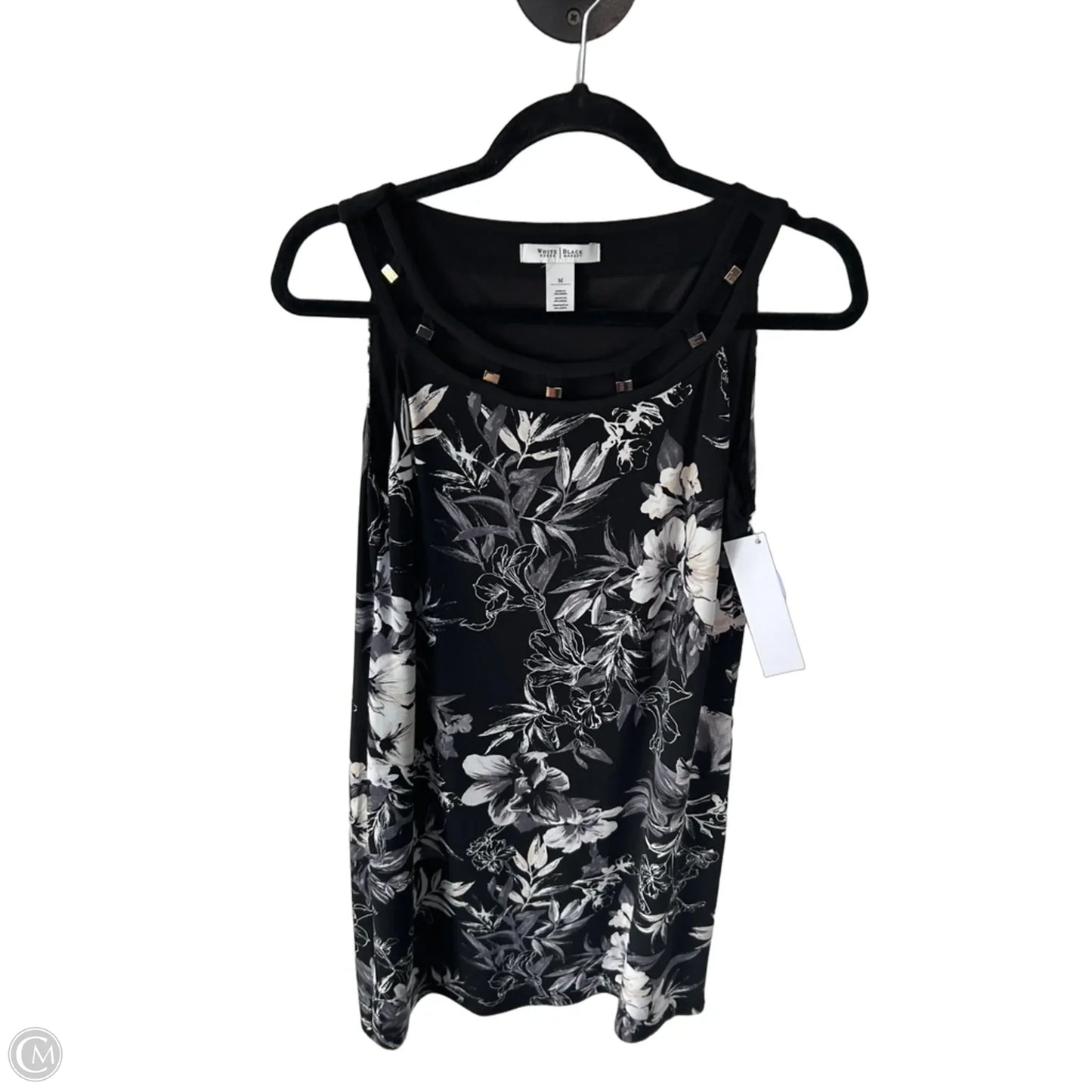 Dress Casual Short By White House Black Market In Black & White, Size: M