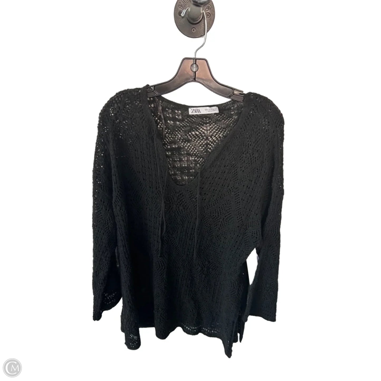 Sweater By Zara In Black, Size: M