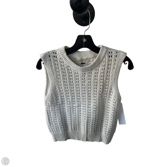 Vest Sweater By Universal Thread In White, Size: Xs