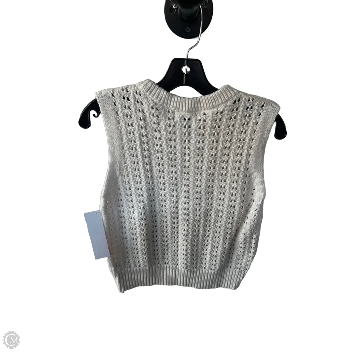 Vest Sweater By Universal Thread In White, Size: Xs
