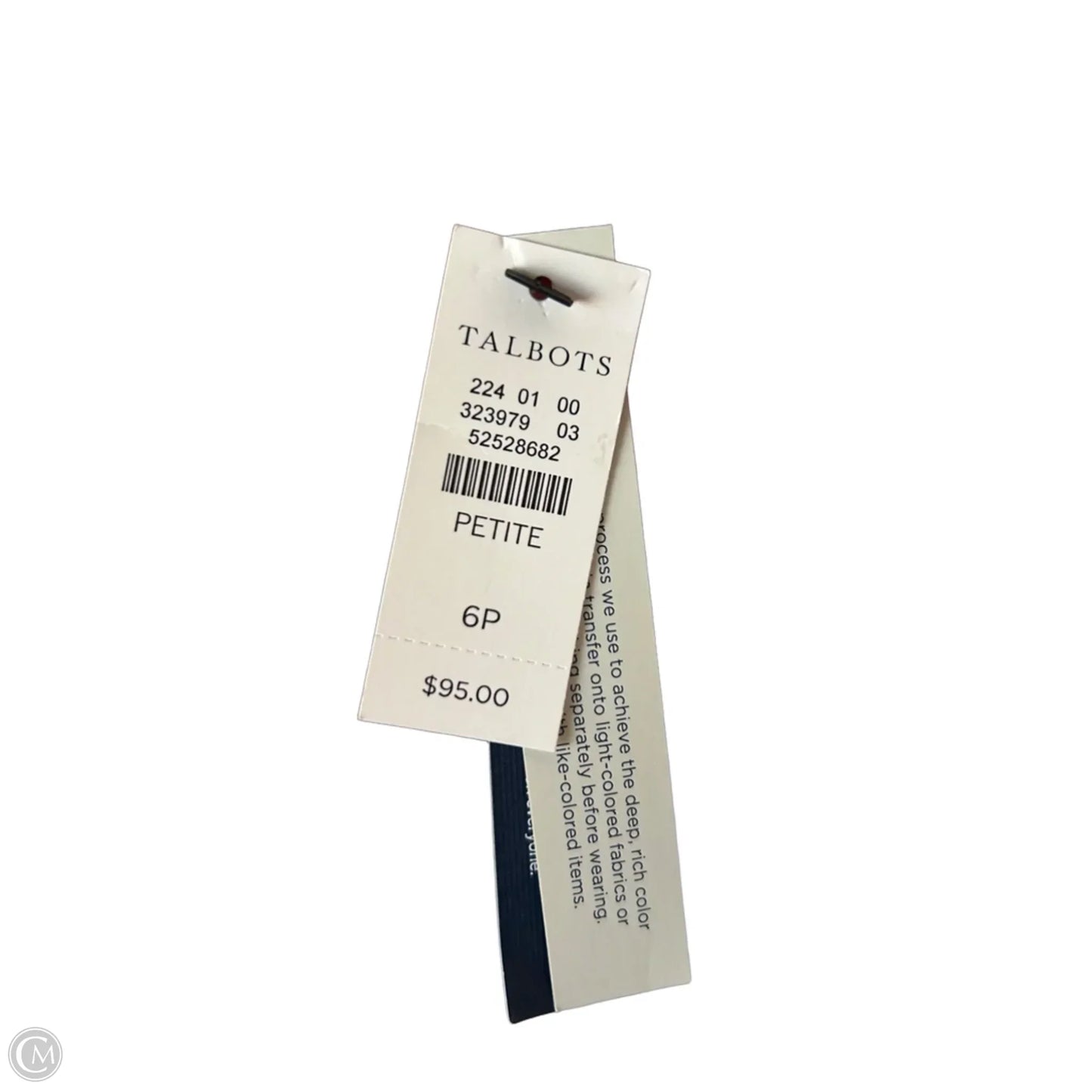 Jeans Skinny By Talbots In Blue Denim, Size: 6p