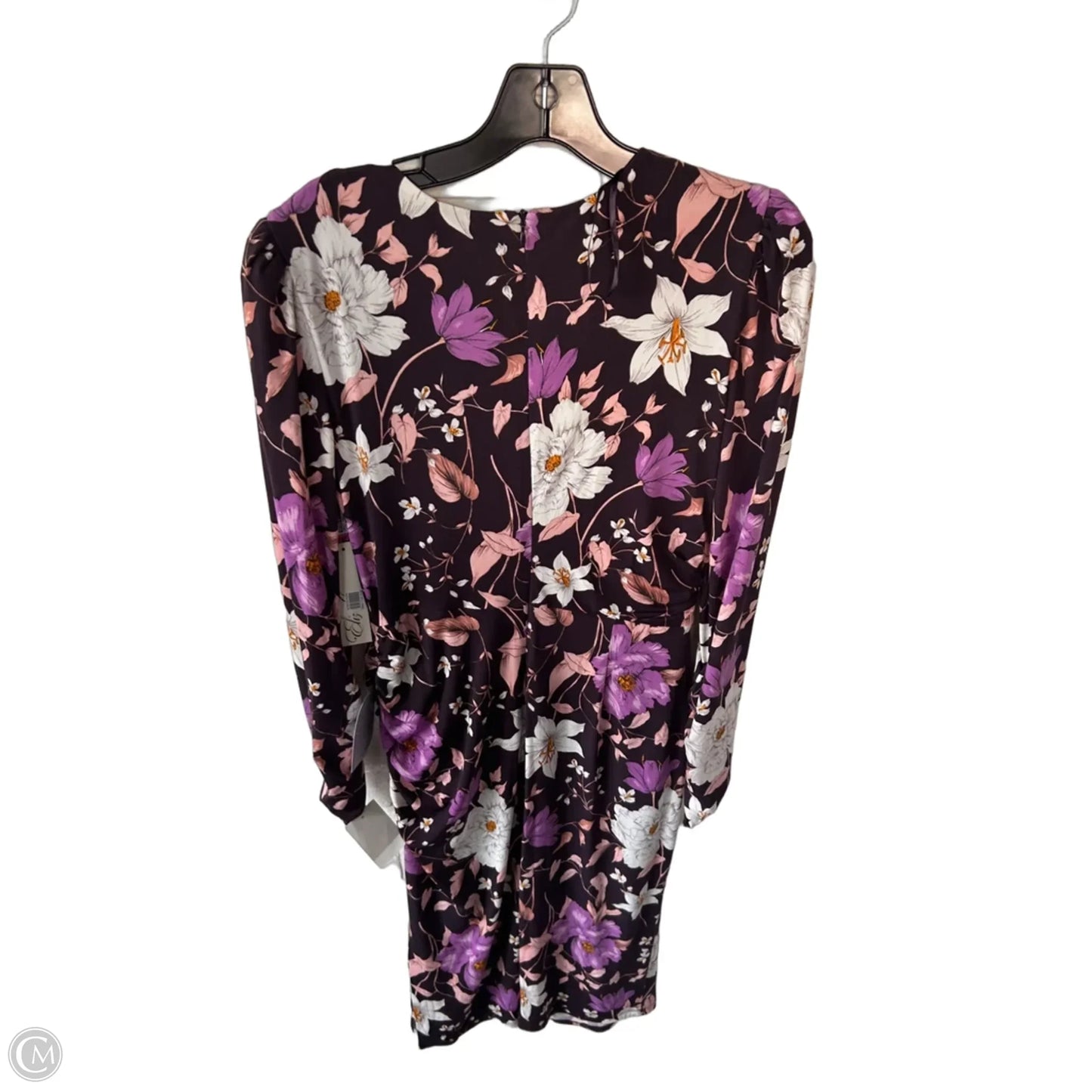 Dress Party Midi By Eliza J In Purple & White, Size: S
