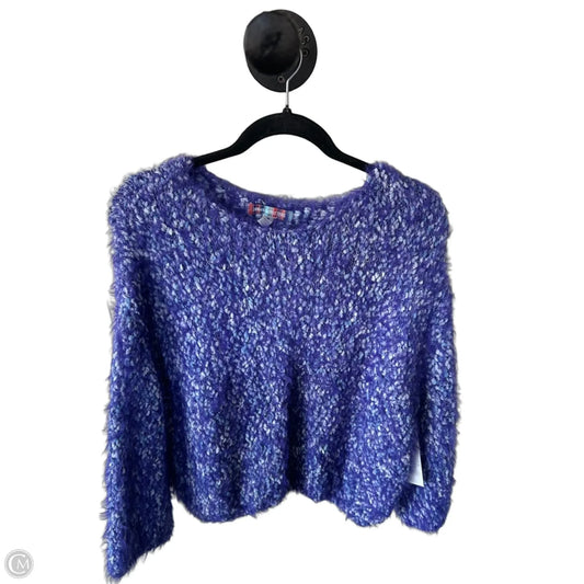 Sweater By Urban Outfitters In Purple & White, Size: M
