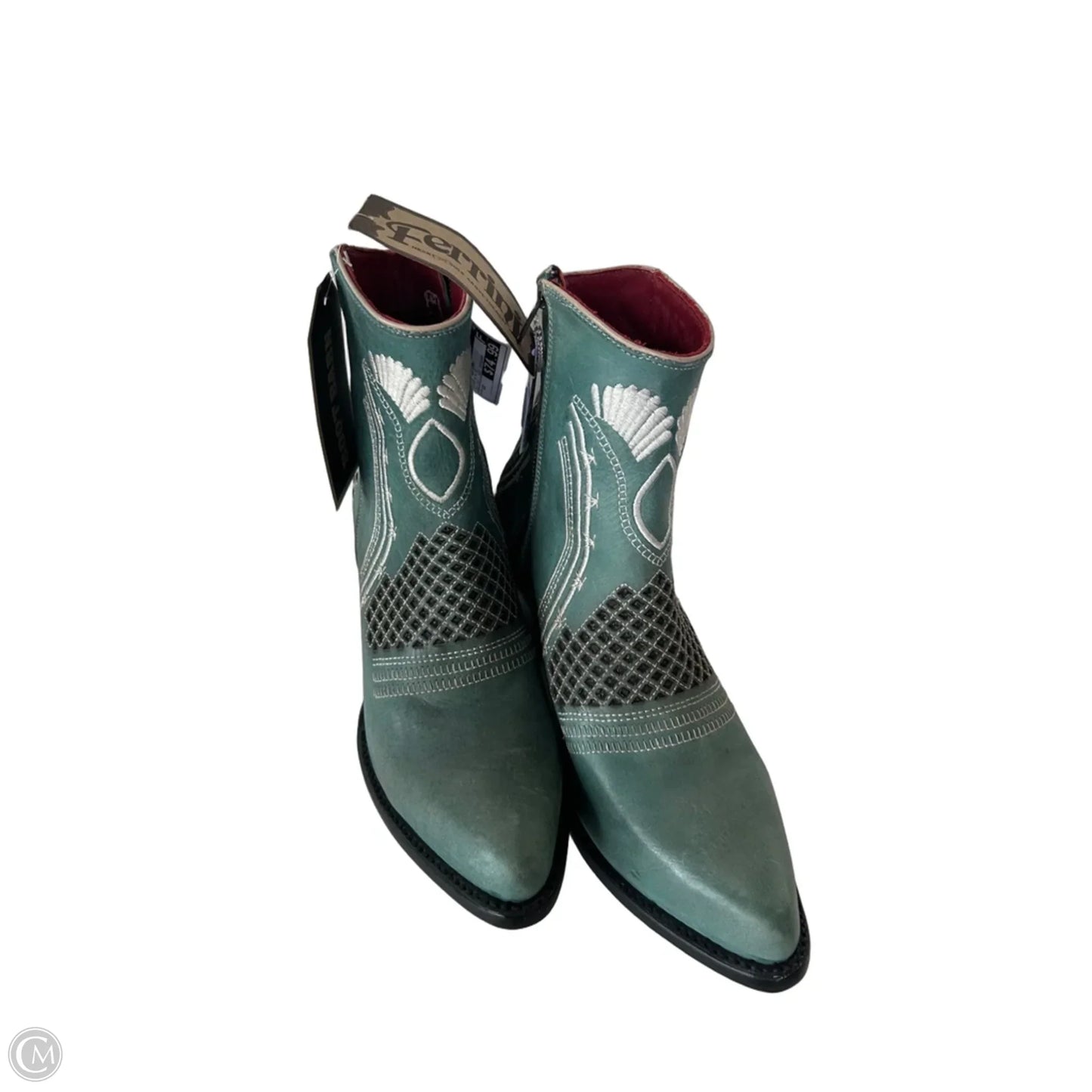 Boots Western By Cma In Black & Blue, Size: 10