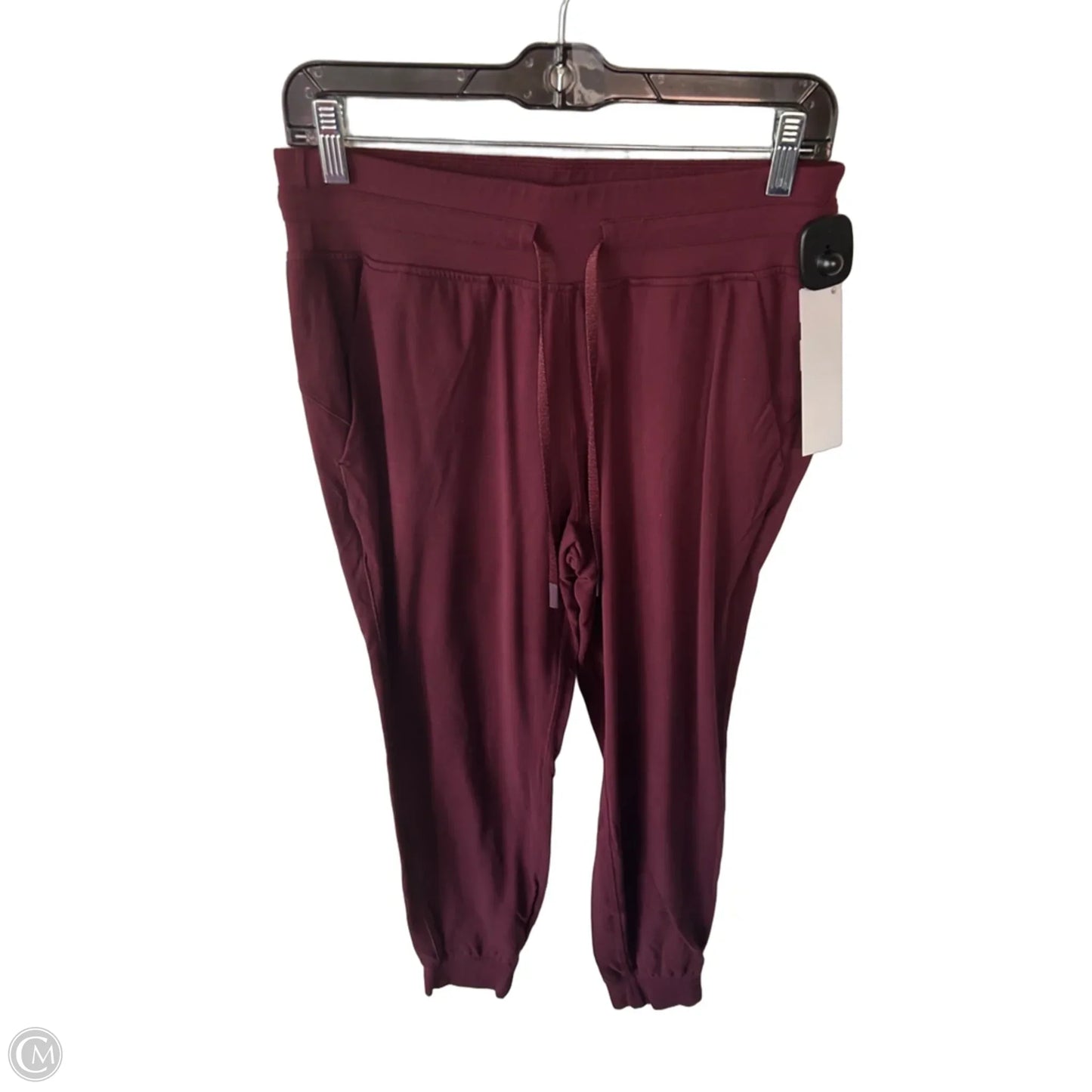 Athletic Pants By Lululemon In Maroon, Size: 8