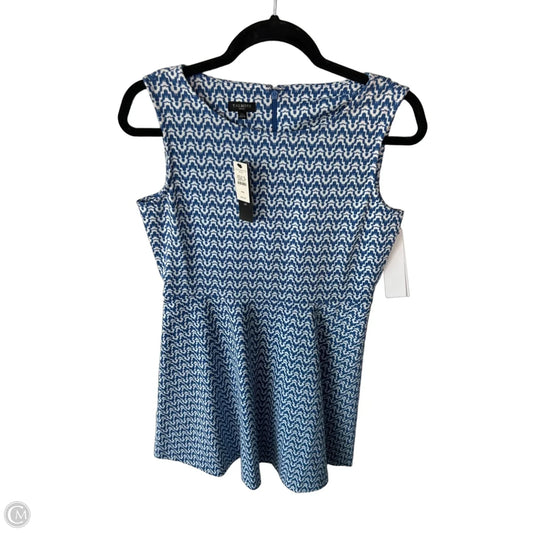 Dress Work By Talbots In Blue & White, Size: Mp