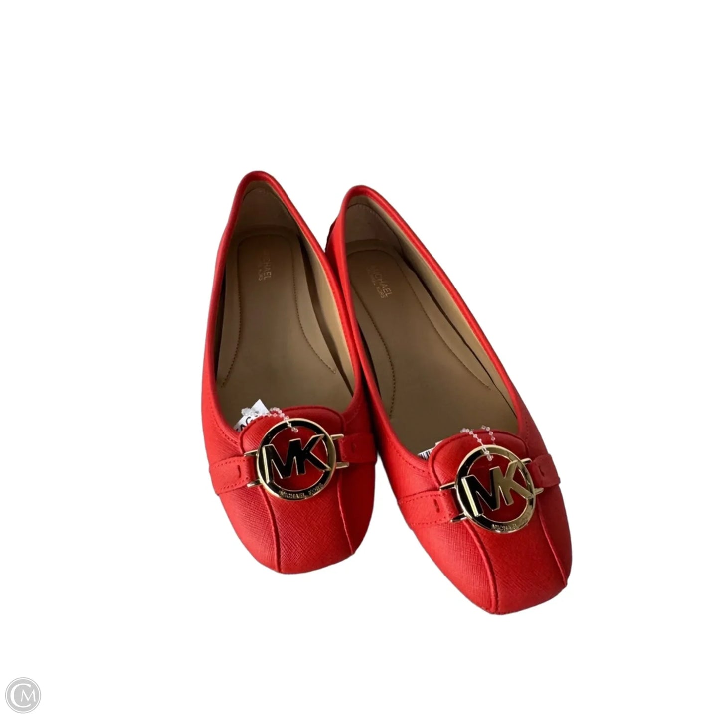 Shoes Flats By Michael By Michael Kors In Orange, Size: 9