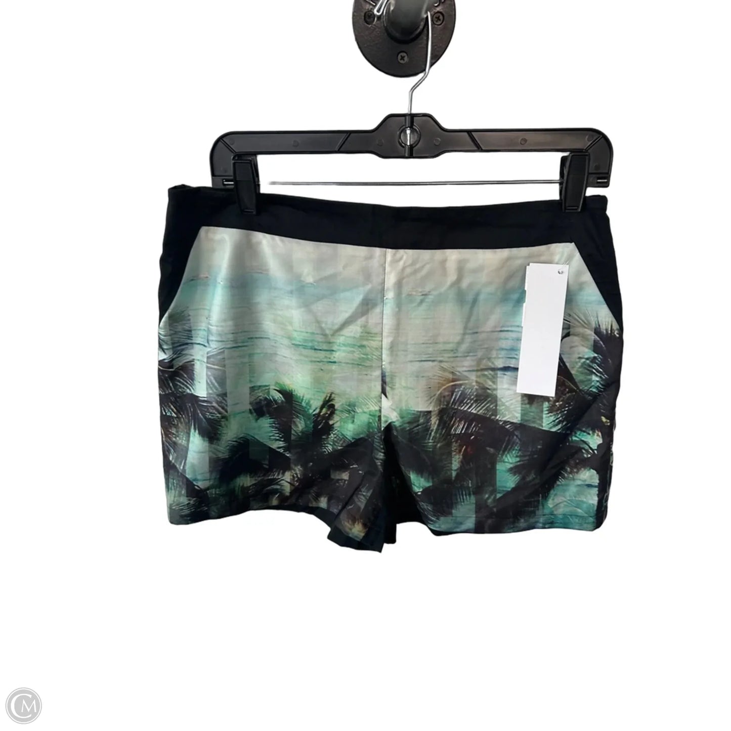 Shorts By Ted Baker In Black & Green, Size: 8
