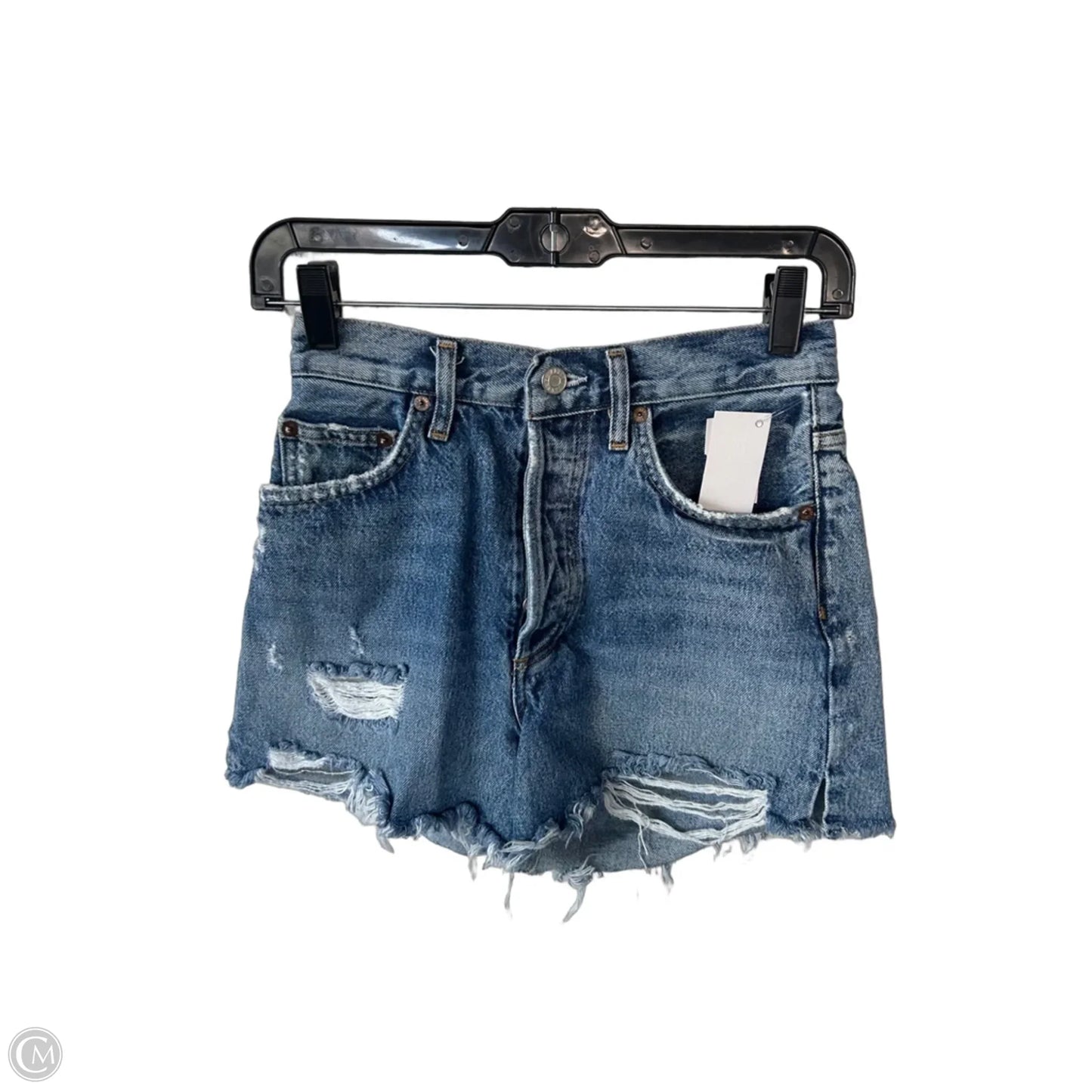 Shorts By Agolde In Blue Denim, Size: 0
