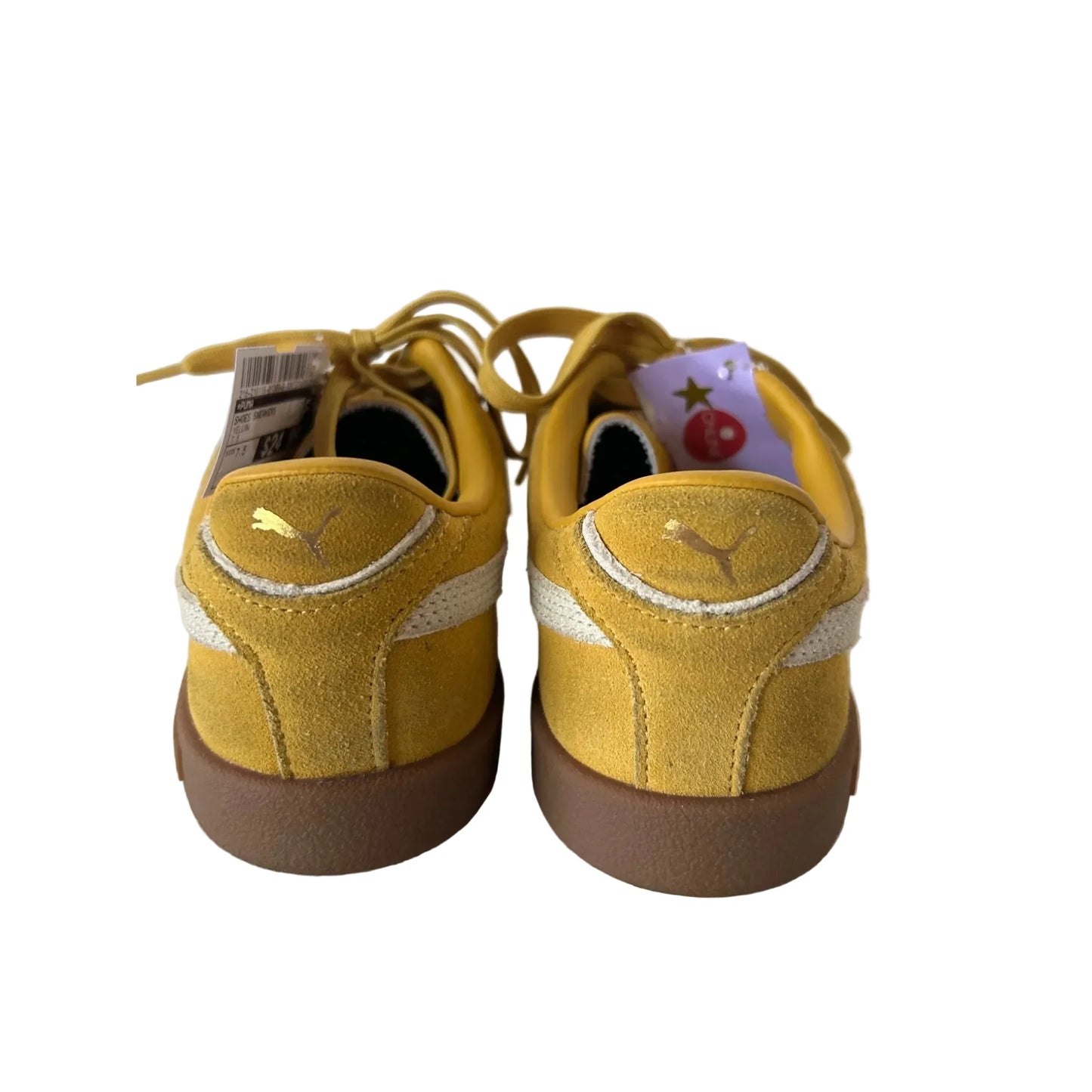 Shoes Sneakers By Puma In Yellow, Size: 7.5
