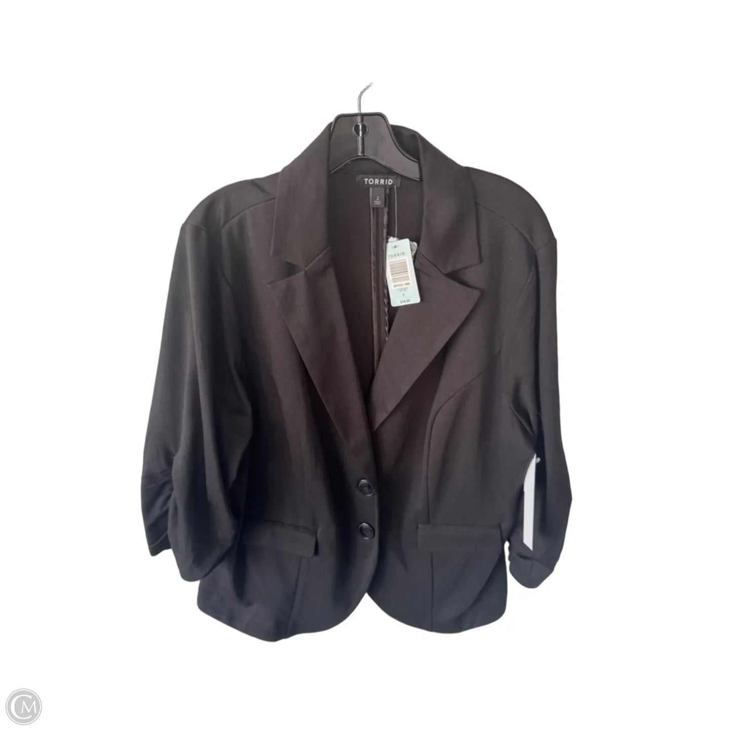Blazer By Torrid In Black, Size: 2x