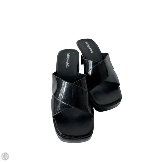 Sandals Heels Block By Jeffrey Campbell In Black, Size: 8