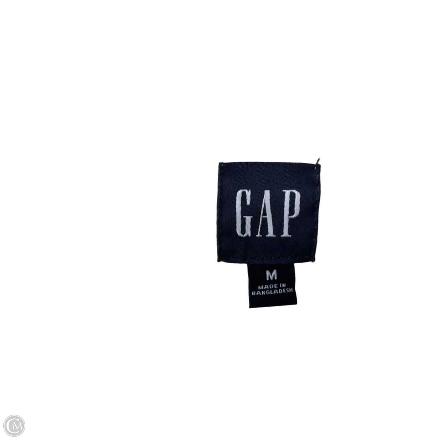 Sweater Short Sleeve By Gap In White, Size: M