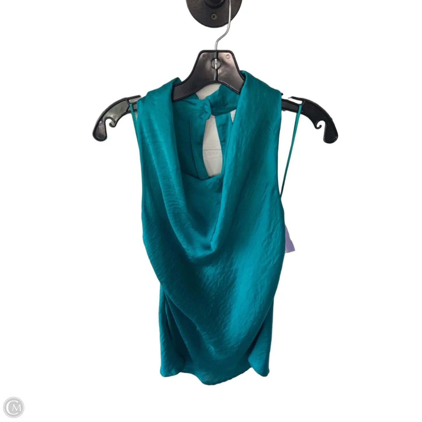Top Sleeveless By Adiva In Blue, Size: S