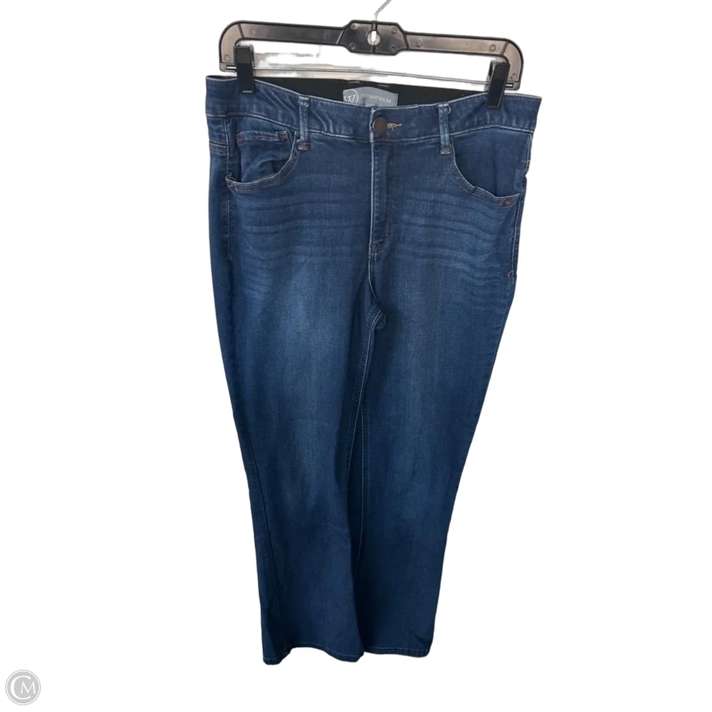 Jeans Boot Cut By Wit & Wisdom In Blue Denim, Size: 8