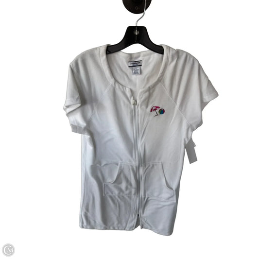 Swimwear Cover-up By Croft And Barrow In White, Size: S