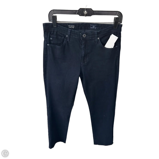 Jeans Straight By Adriano Goldschmied In Blue Denim, Size: 8