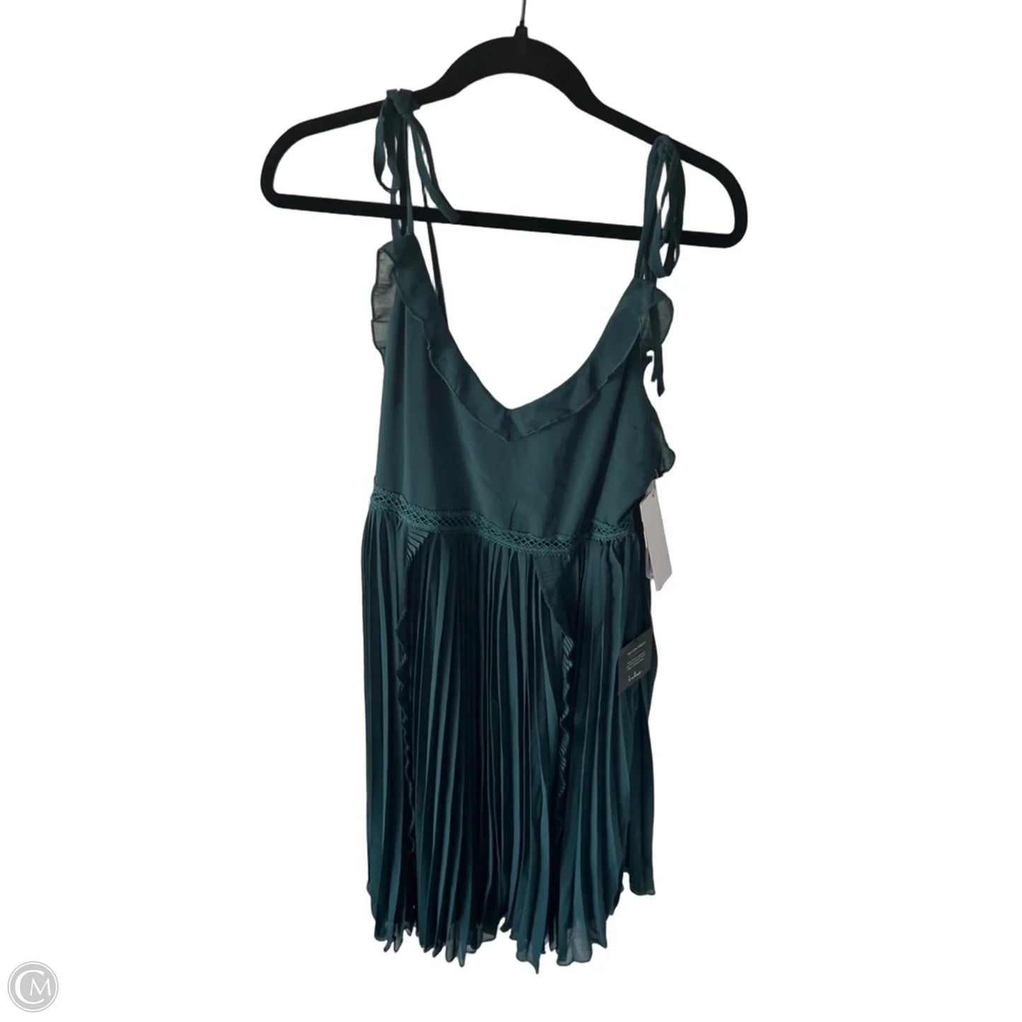 Dress Party Midi By Lulus In Green, Size: L