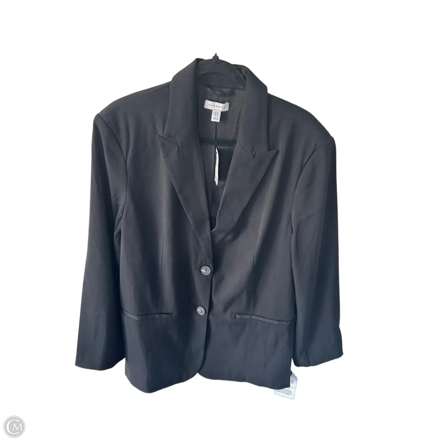 Blazer By Topshop In Black, Size: M