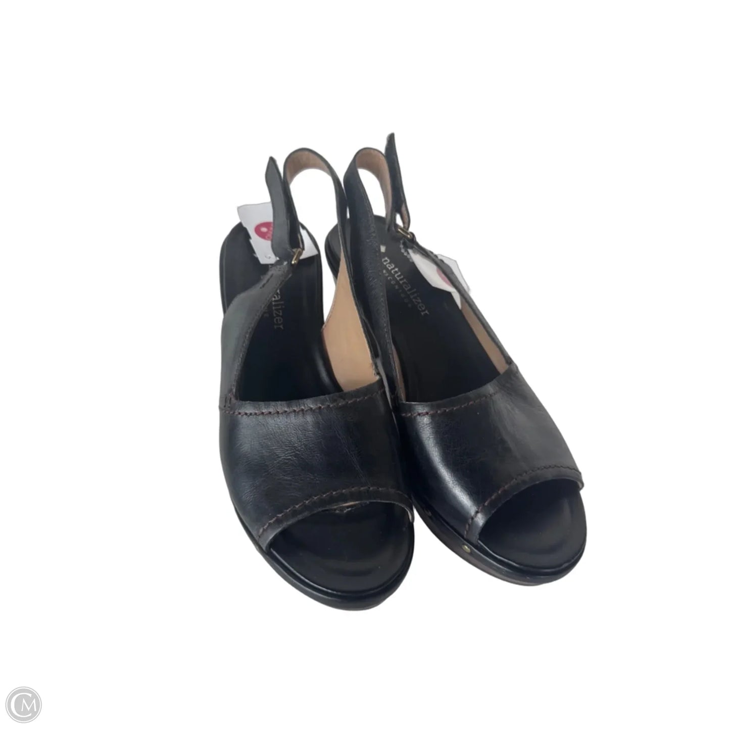 Sandals Heels Block By Naturalizer In Black, Size: 6